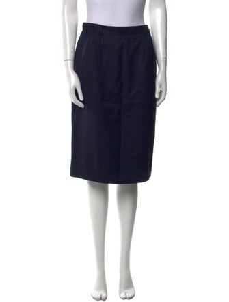 Valentino Wool Knee-Length Skirt