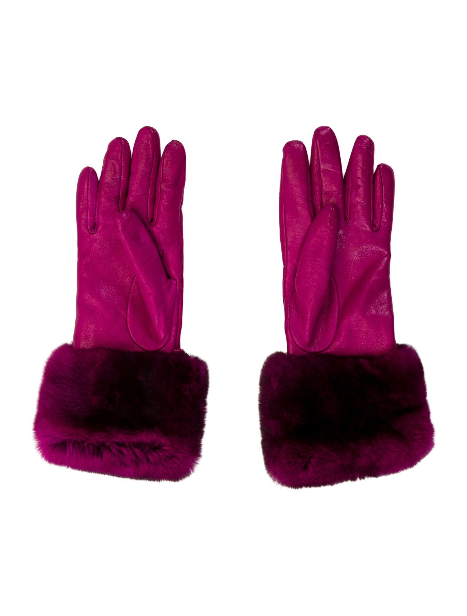 Valentino Lambskin Rockstuds Gloves