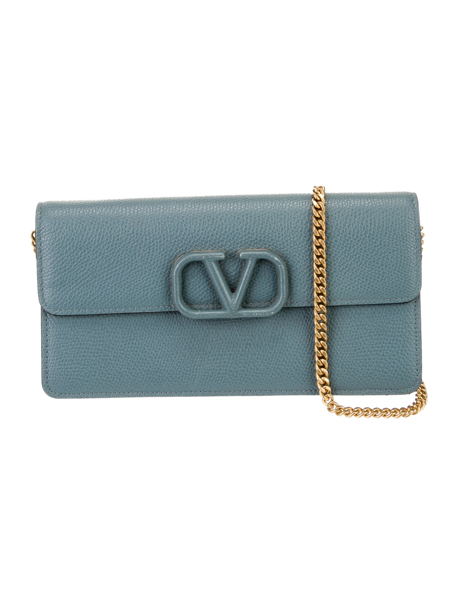 Valentino Leather Clutch