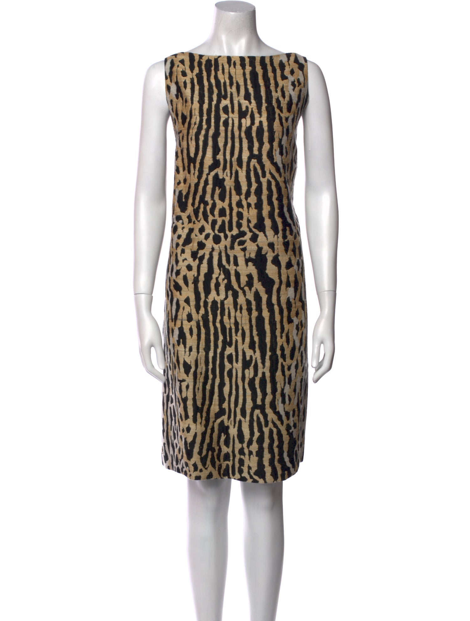 Valentino Silk Knee-Length Dress