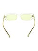 Valentino Square Tinted Sunglasses
