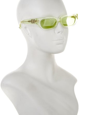 Valentino Square Tinted Sunglasses