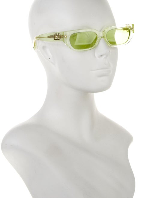 Valentino Square Tinted Sunglasses