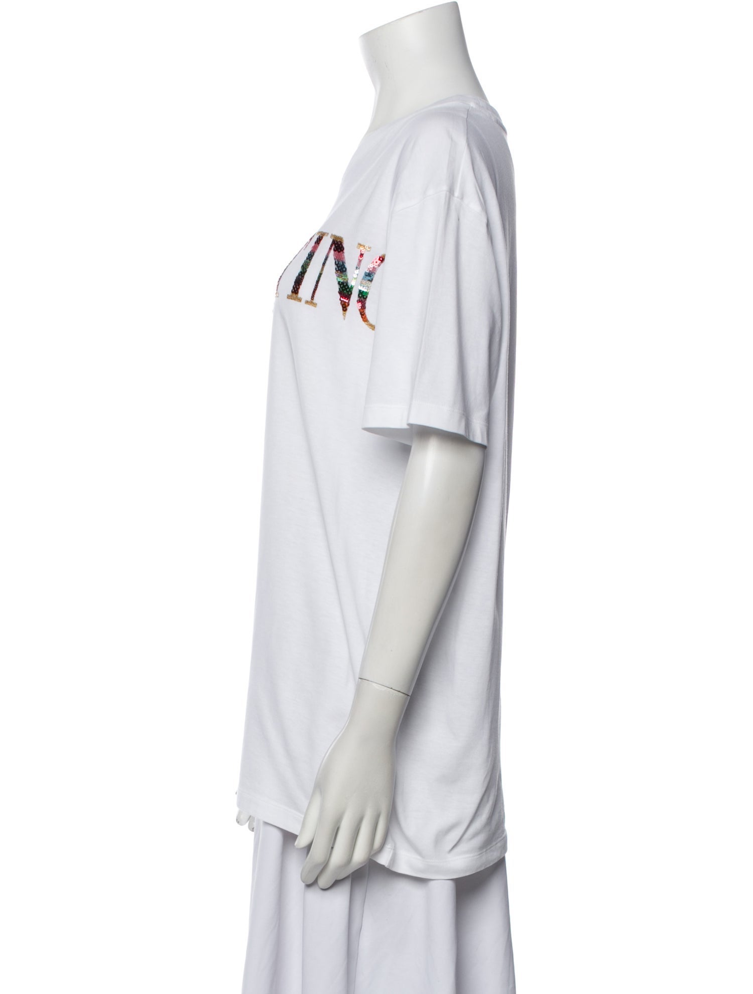 Valentino Graphic Print Crew Neck T-Shirt