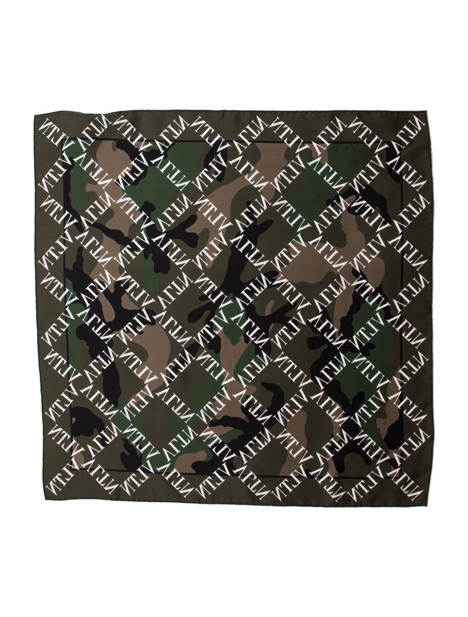 Valentino Silk Printed Scarf