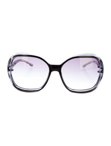 Valentino Translucent Gradient Sunglasses