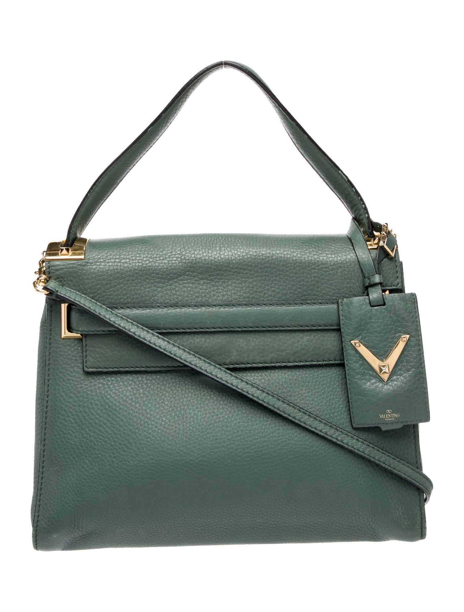 Valentino Rockstud Top Handle Bag