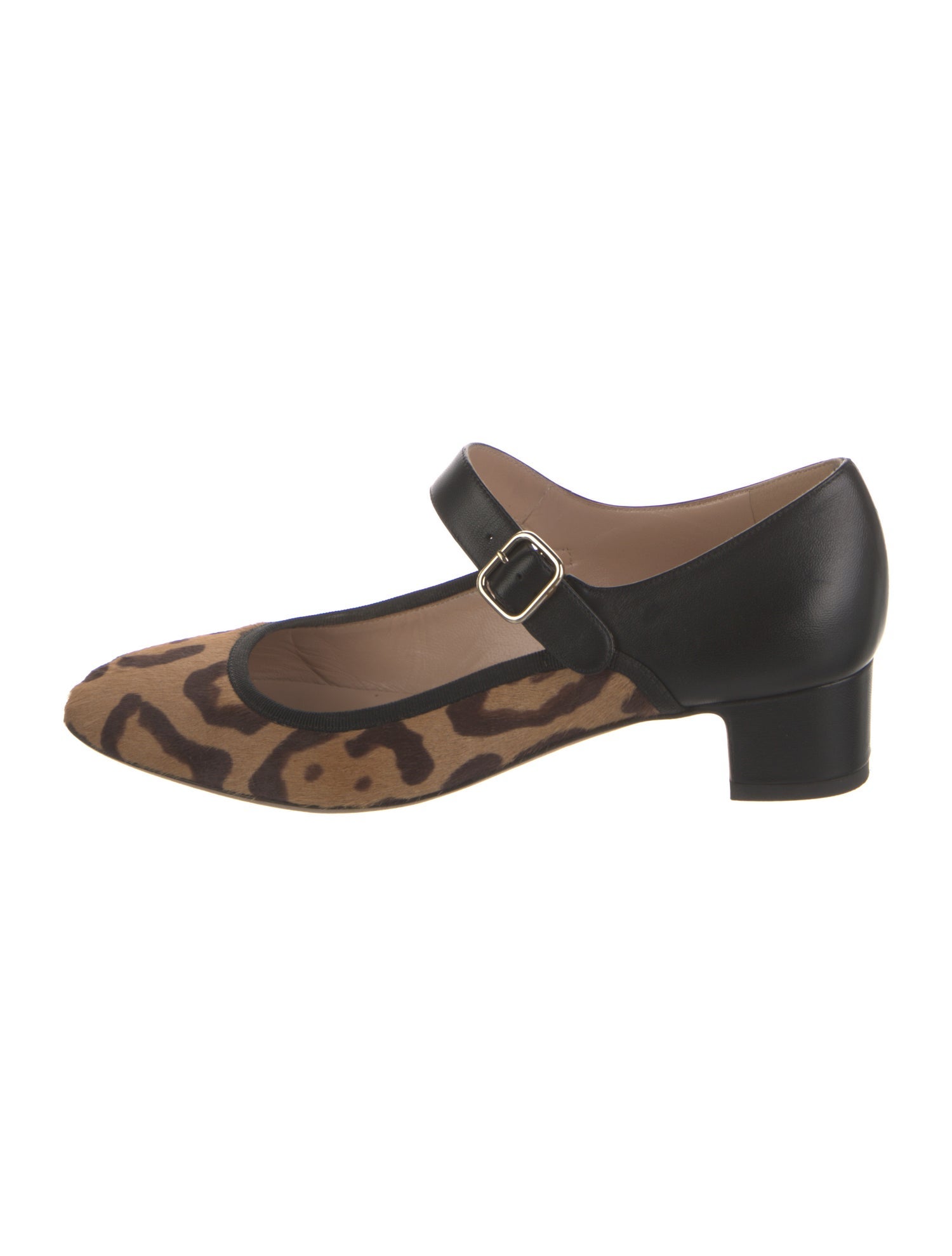 Valentino Ponyhair Animal Print Pumps