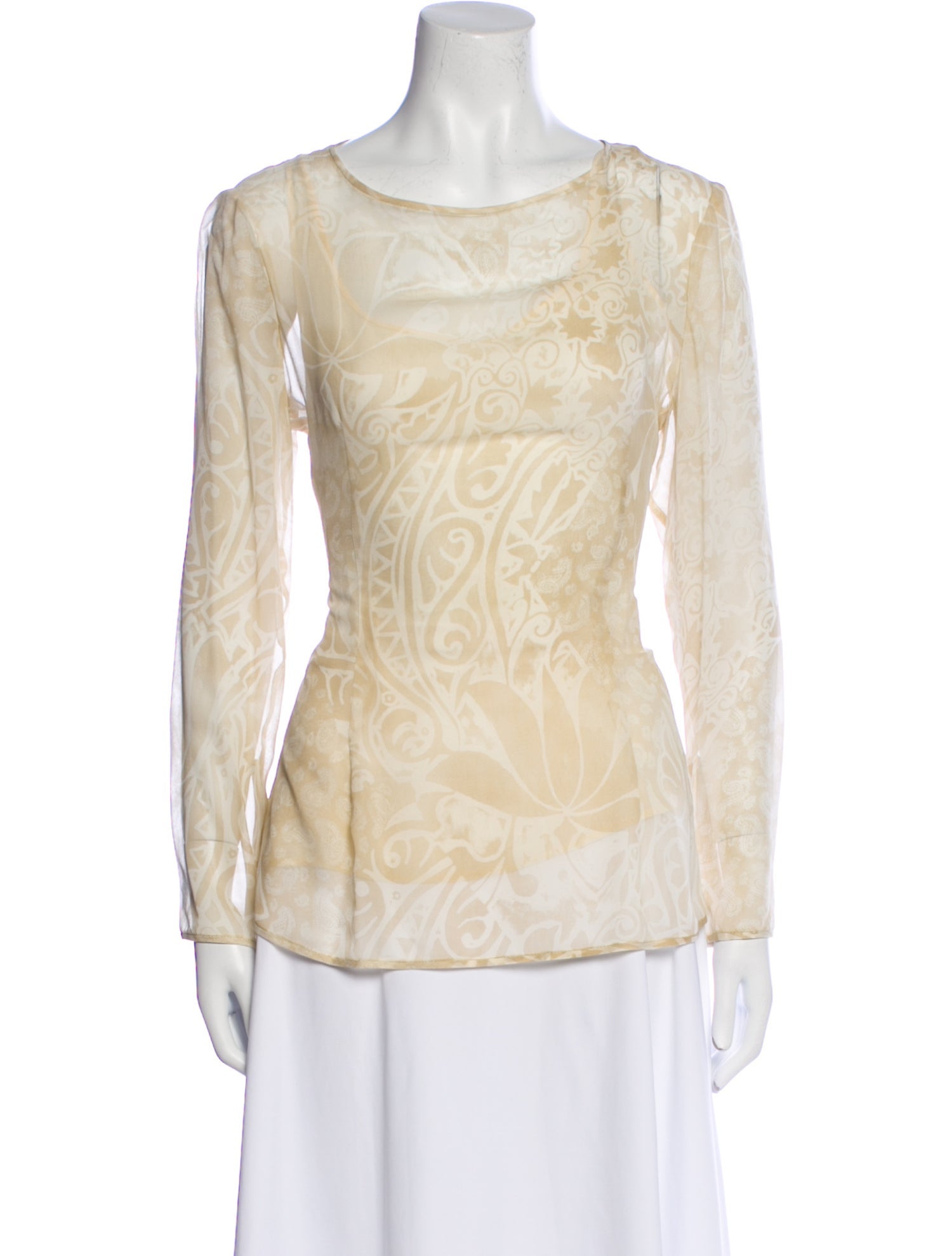 Valentino Vintage Silk Top