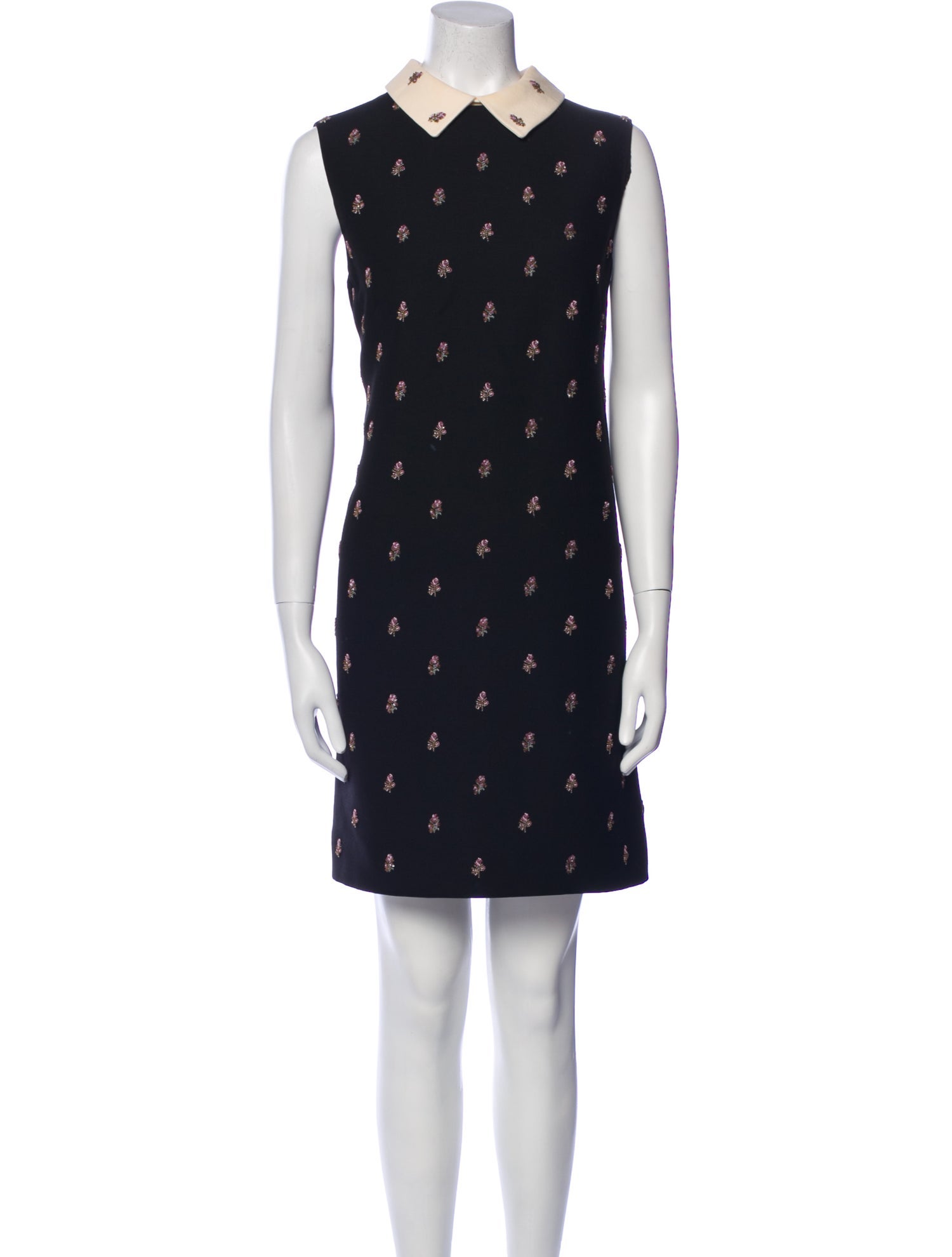 Valentino Virgin Wool Mini Dress