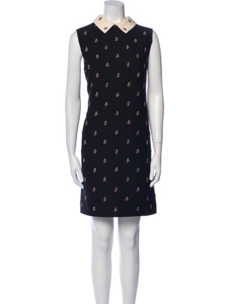 Valentino Virgin Wool Mini Dress