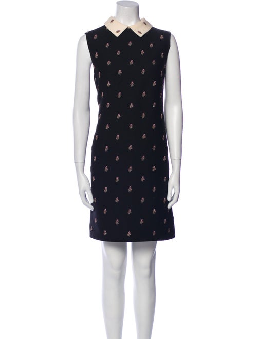 Valentino Virgin Wool Mini Dress