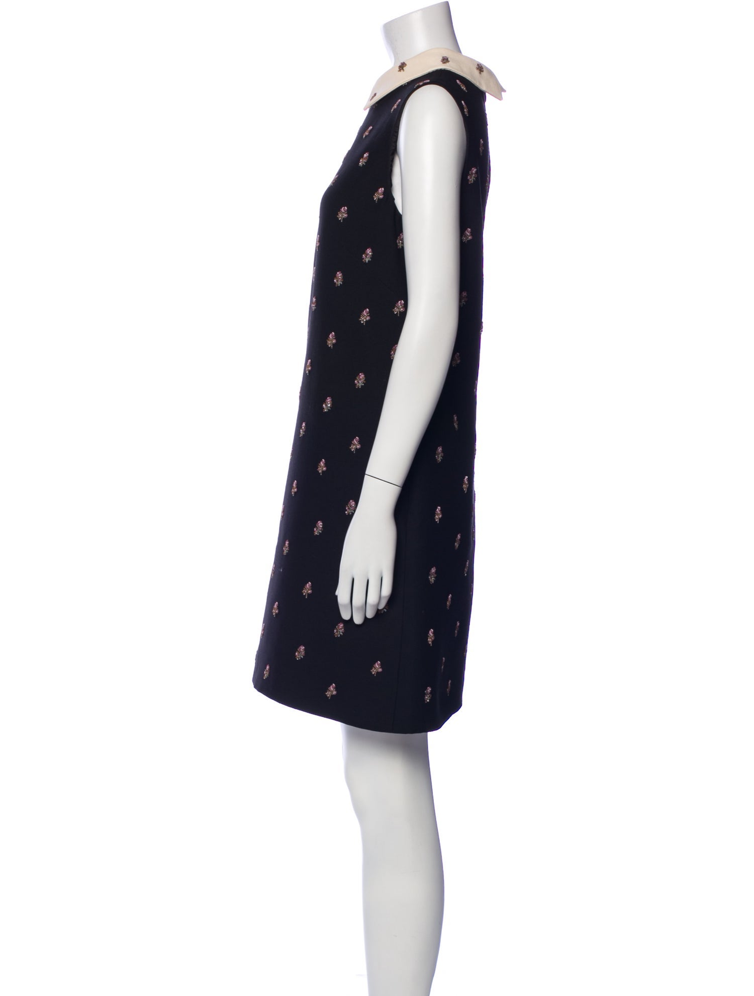 Valentino Virgin Wool Mini Dress