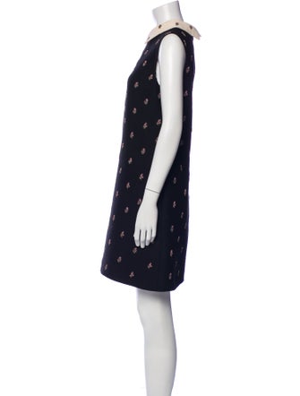 Valentino Virgin Wool Mini Dress