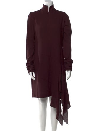 Valentino Turtleneck Long Dress