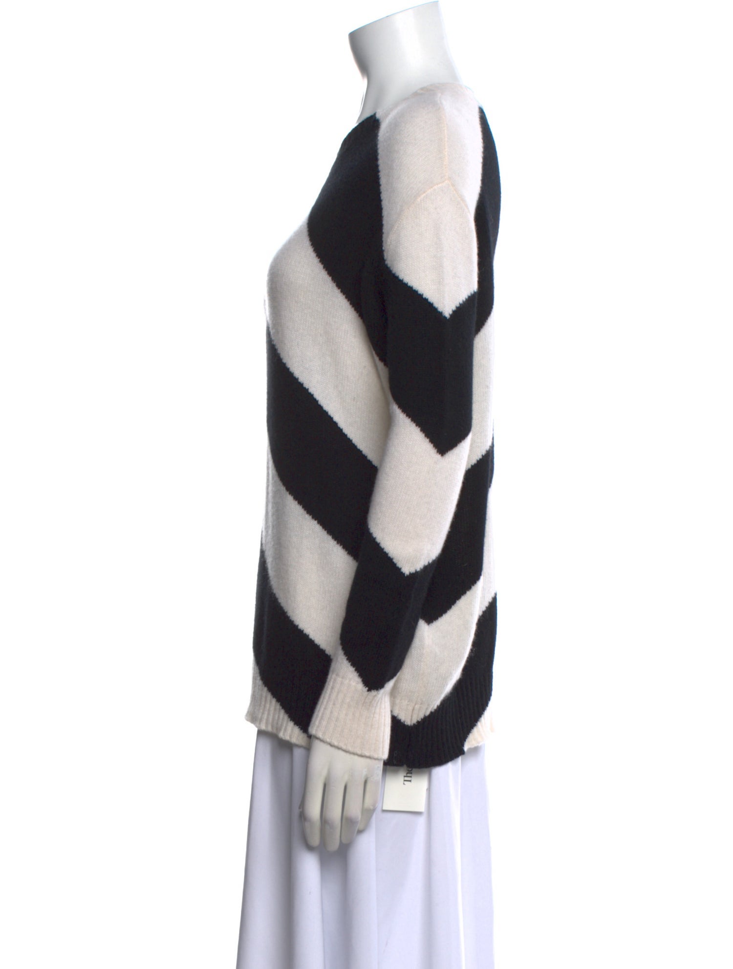 Valentino Virgin Wool Striped Sweater