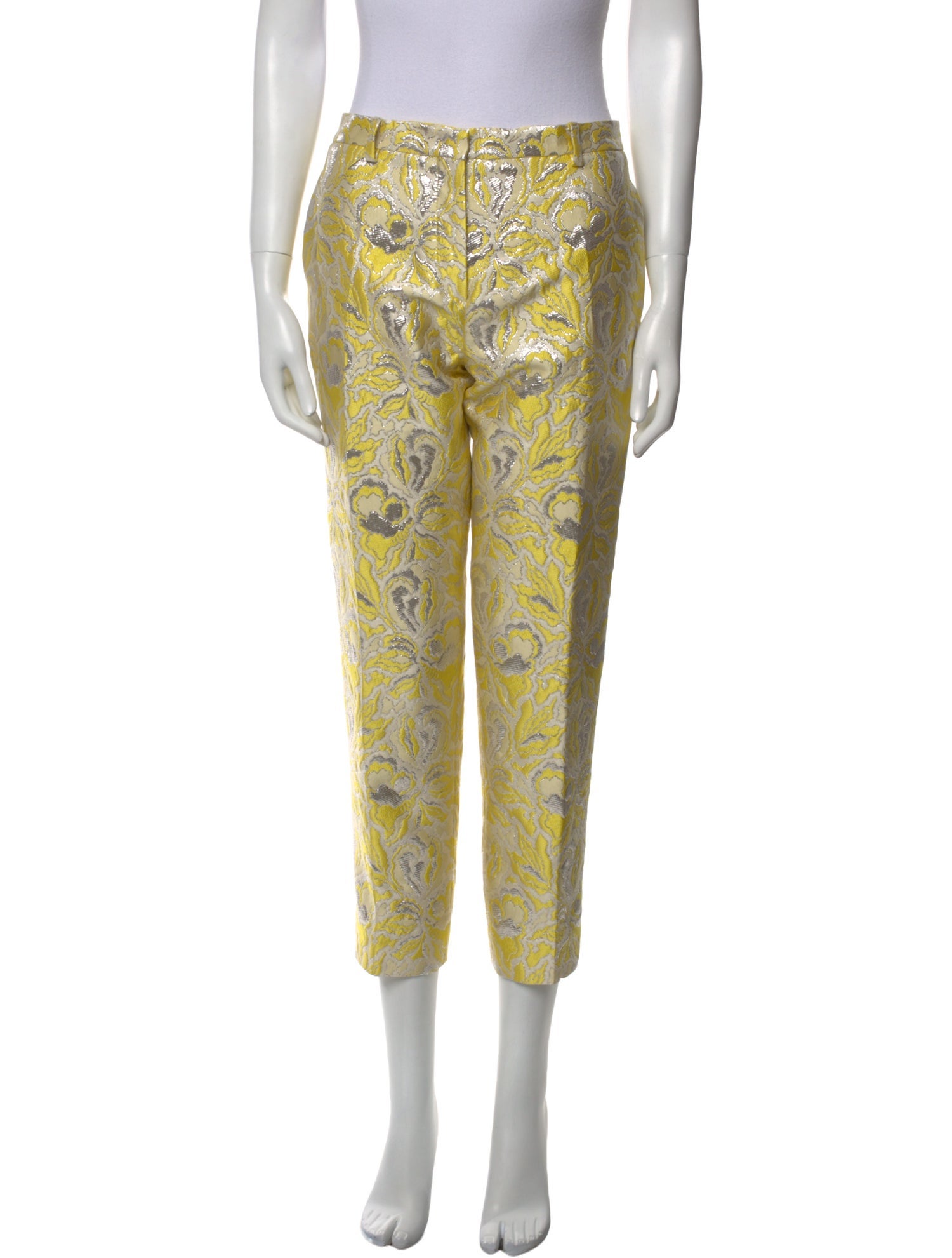 Valentino Printed Straight Leg Pants