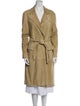 Valentino Suede Trench Coat