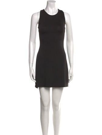 Valentino Crew Neck Mini Dress