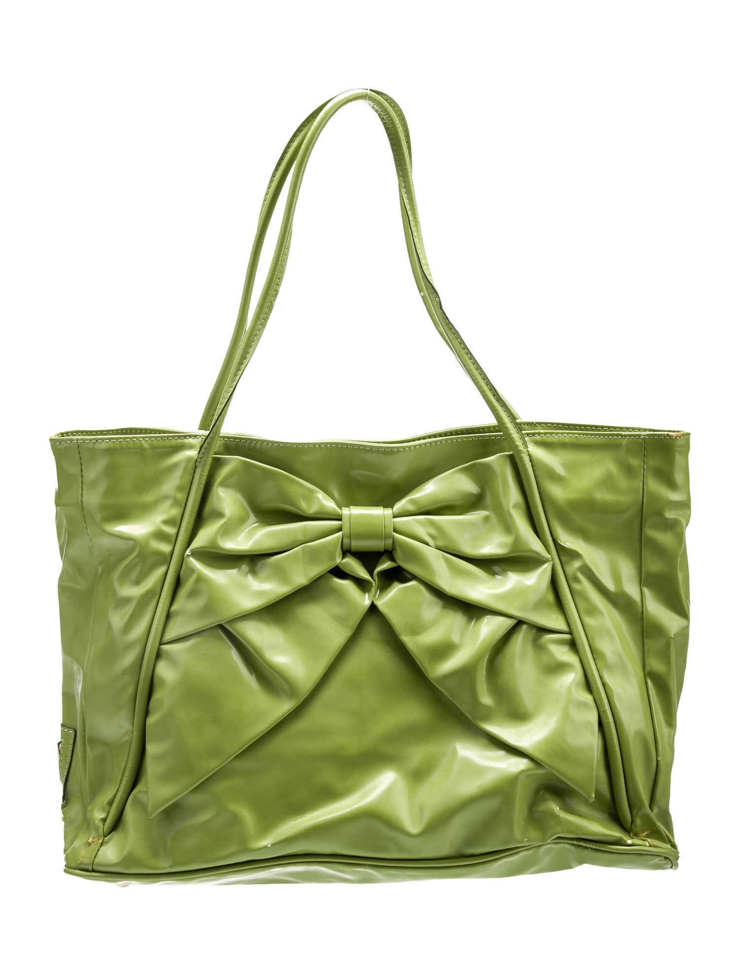 Valentino Patent Leather Shoulder Bag