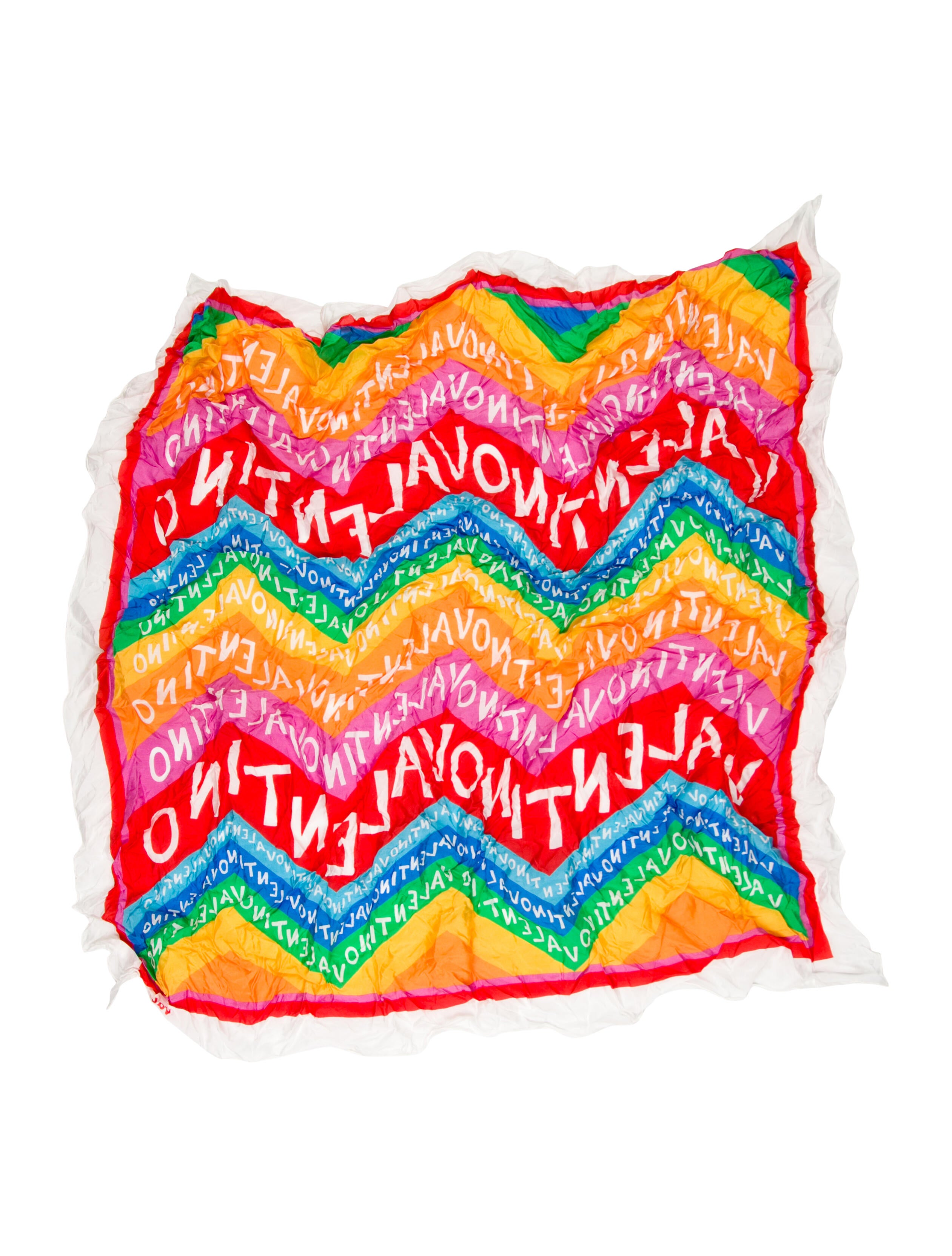 Valentino Silk Printed Scarf