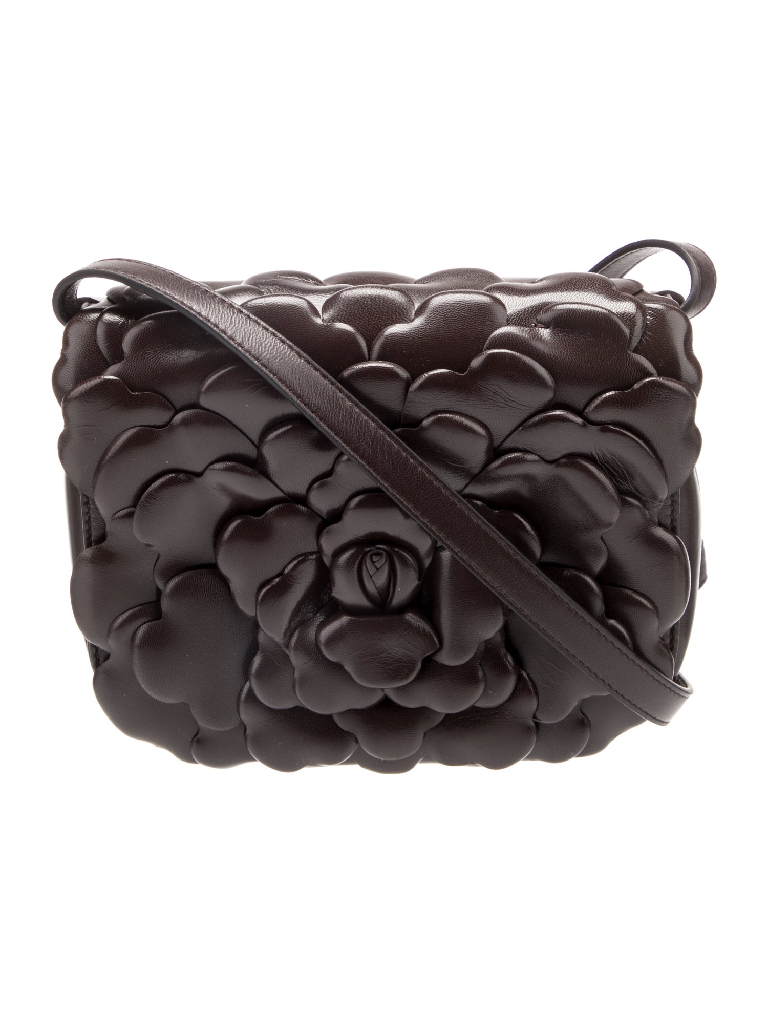 Valentino Leather Messenger Bag