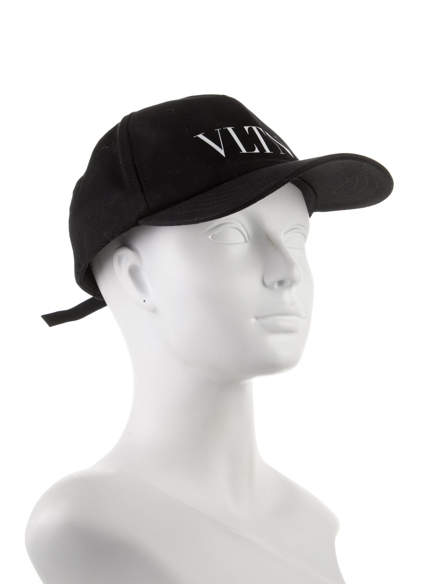 Valentino Canvas Logo Baseball Cap w/Tags