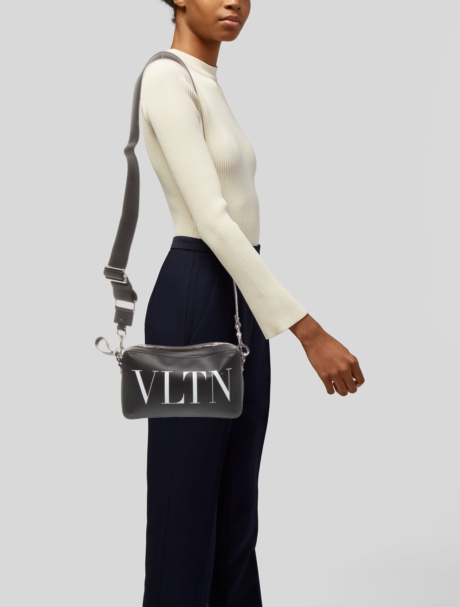 Valentino Leather Shoulder Bag