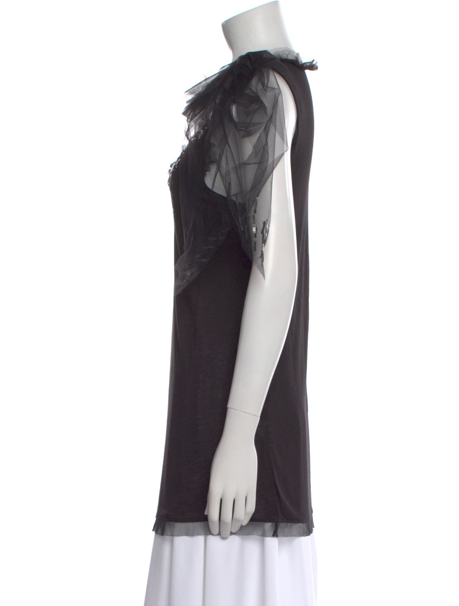 Valentino T-Shirt Couture V-Neck Tunic