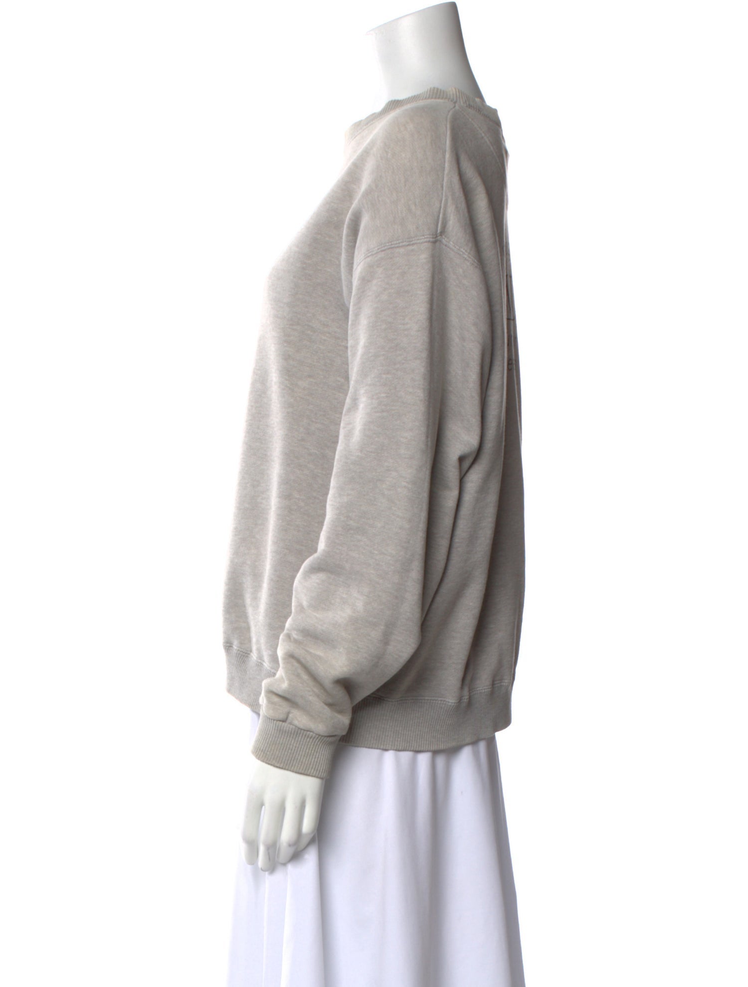 Valentino Bateau Neckline Long Sleeve Sweatshirt