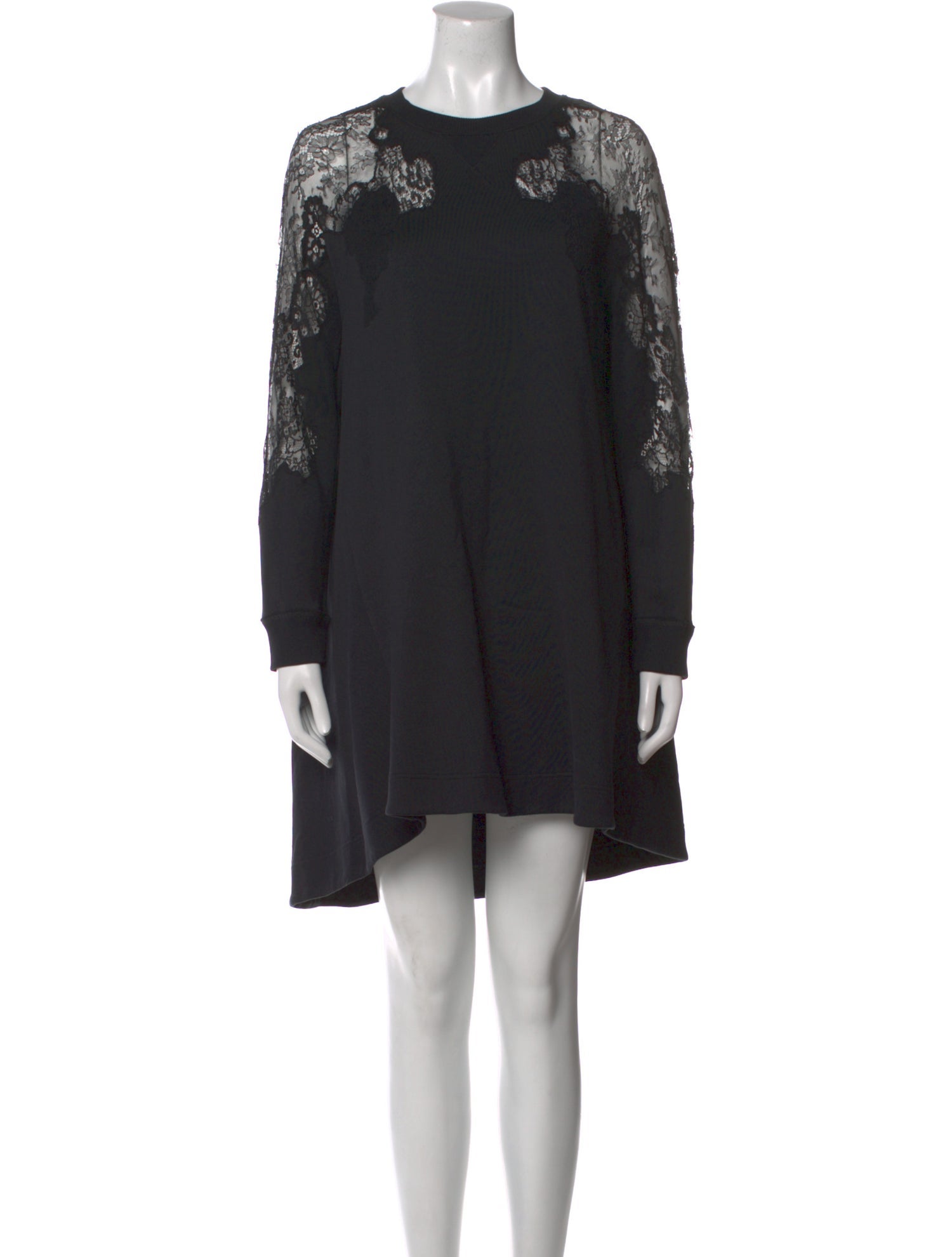 Valentino Crew Neck Mini Dress