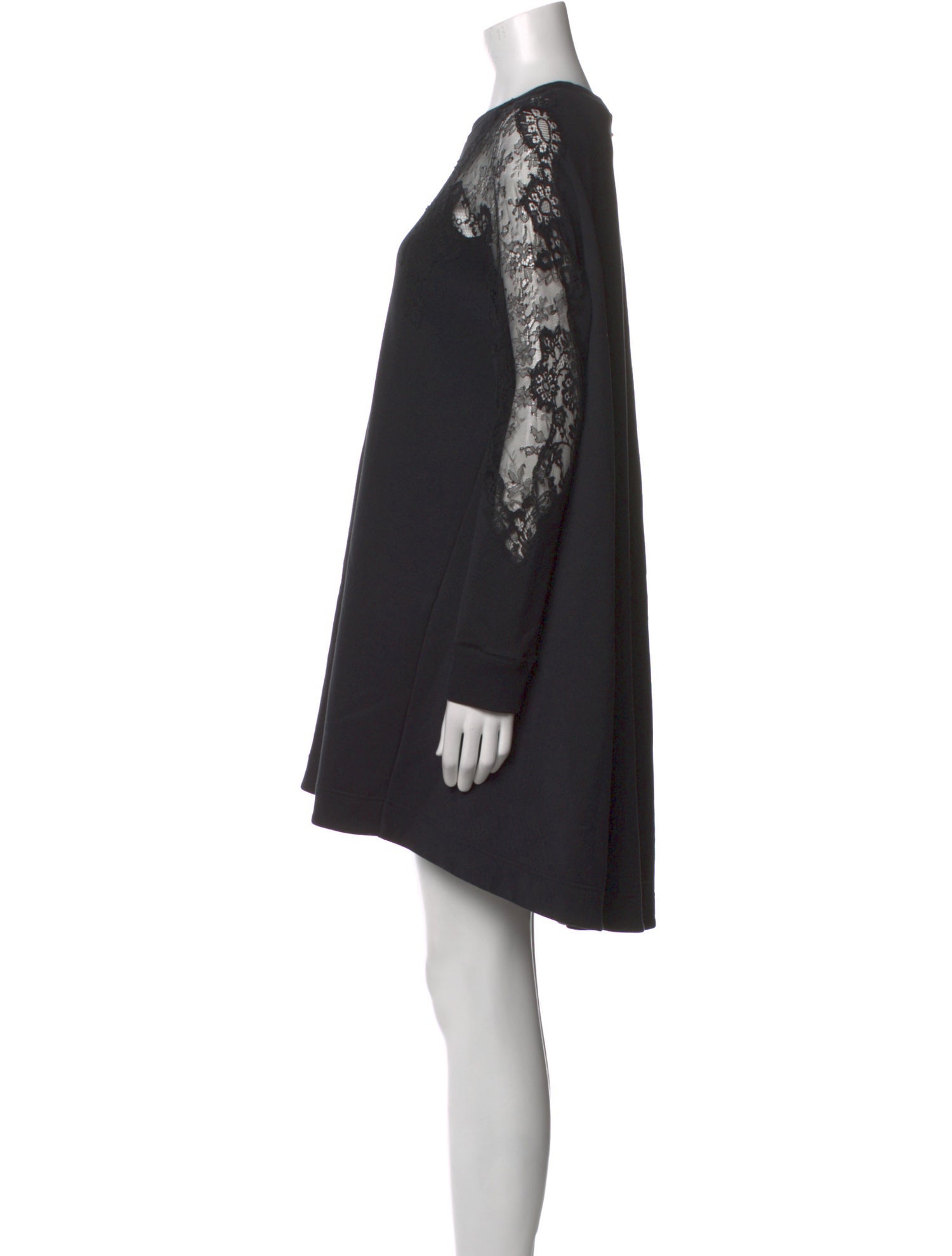 Valentino Crew Neck Mini Dress