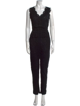Valentino V-Neck Jumpsuit
