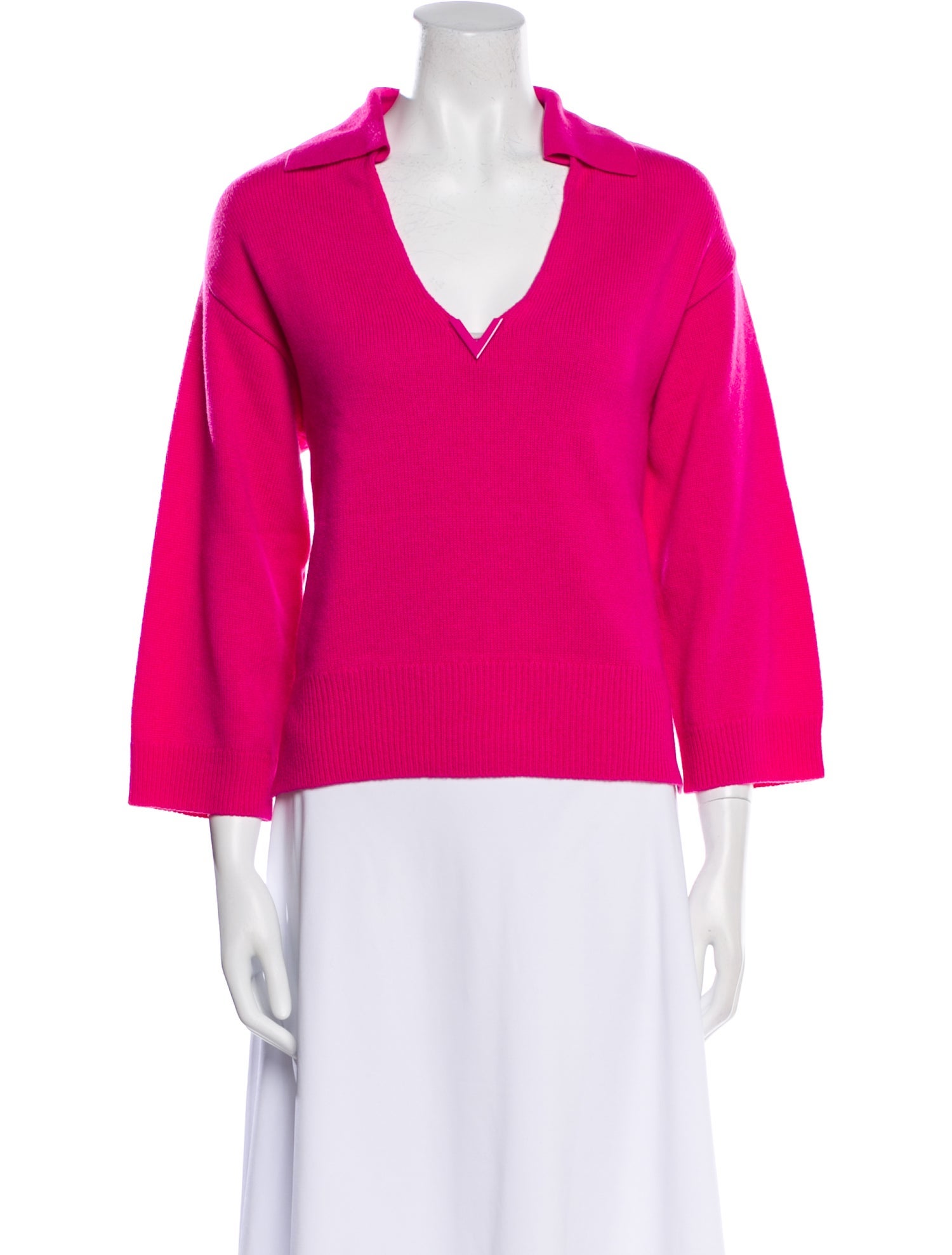 Valentino Cashmere V-Neck Sweater