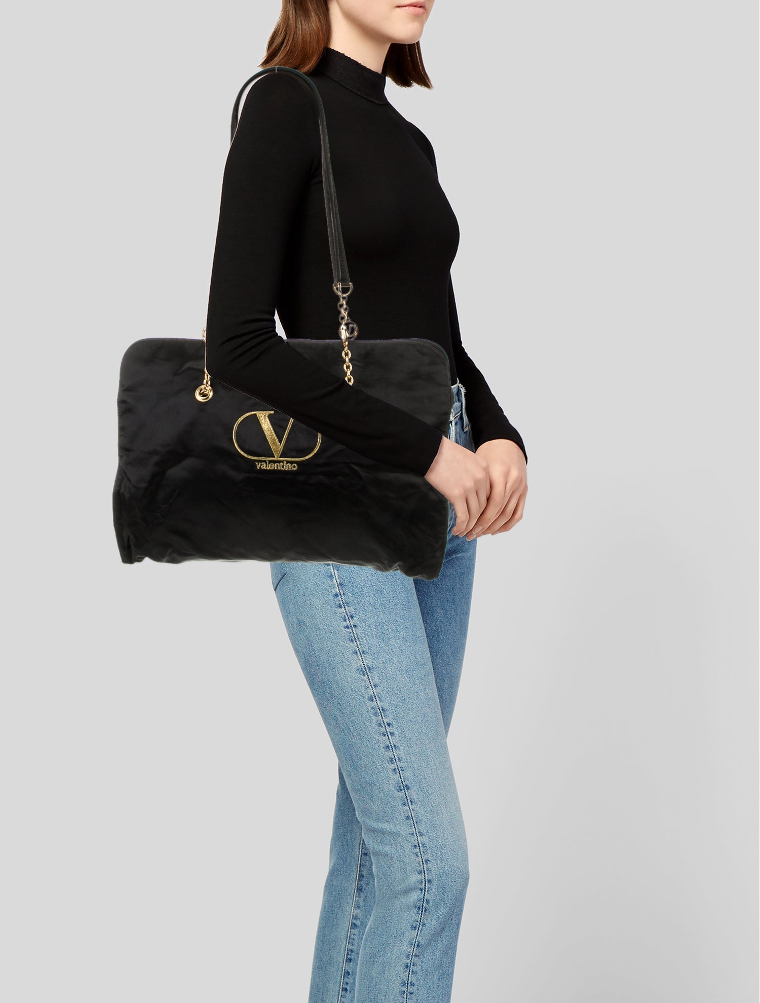 Valentino Vlogo Shoulder Bag Vintage