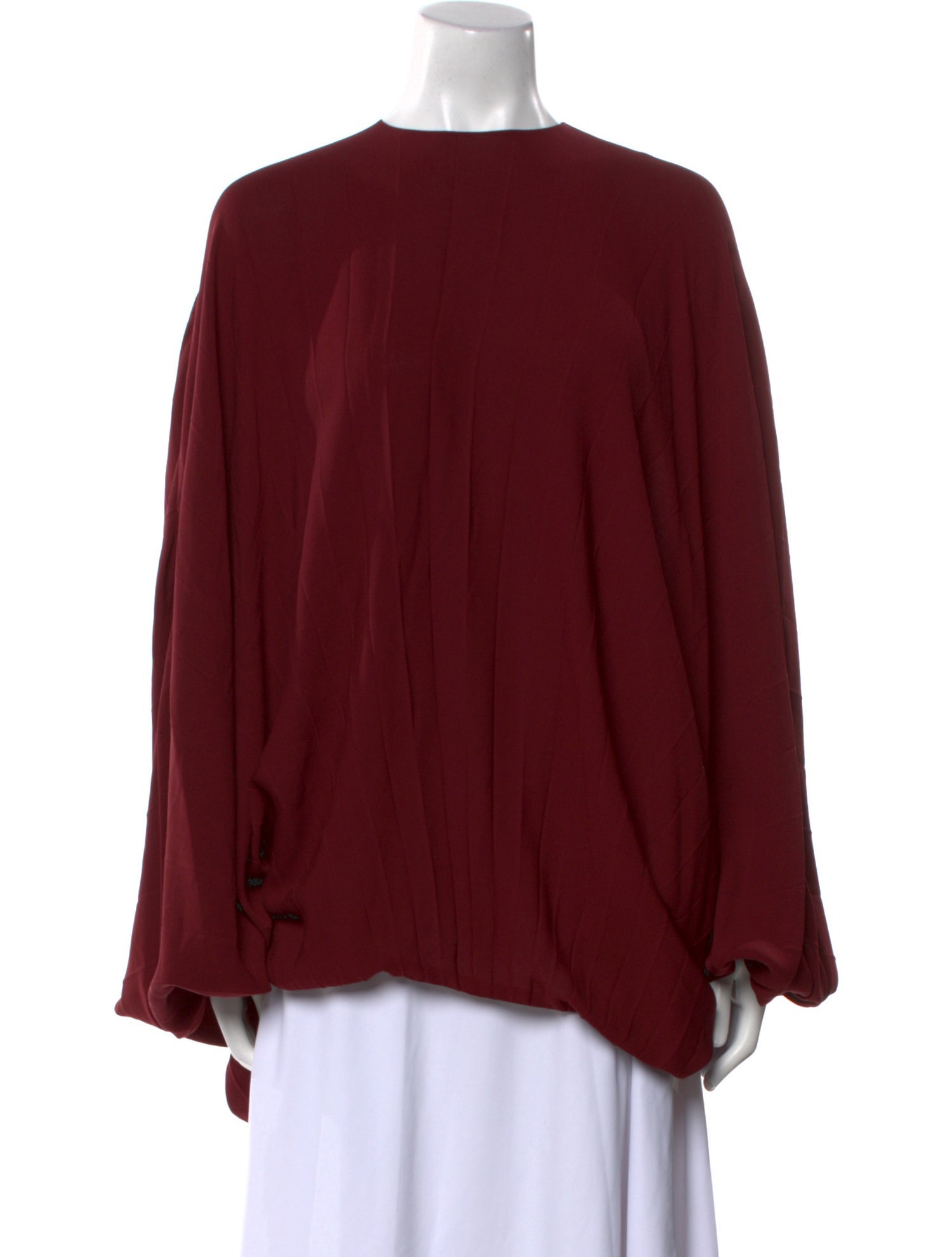 Valentino Silk Crew Neck Blouse w/ Tags