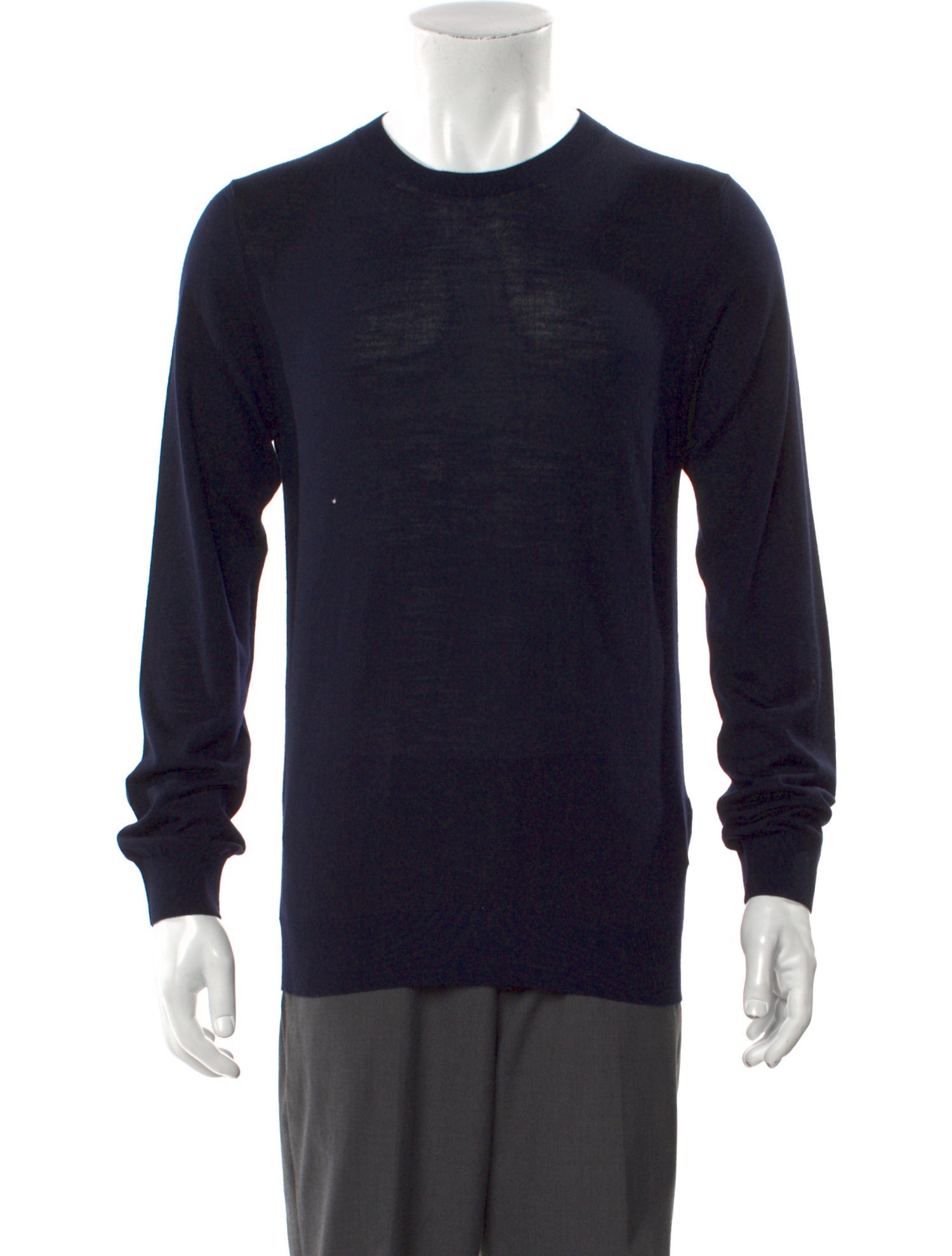 Valentino Virgin Wool Crew Neck Pullover