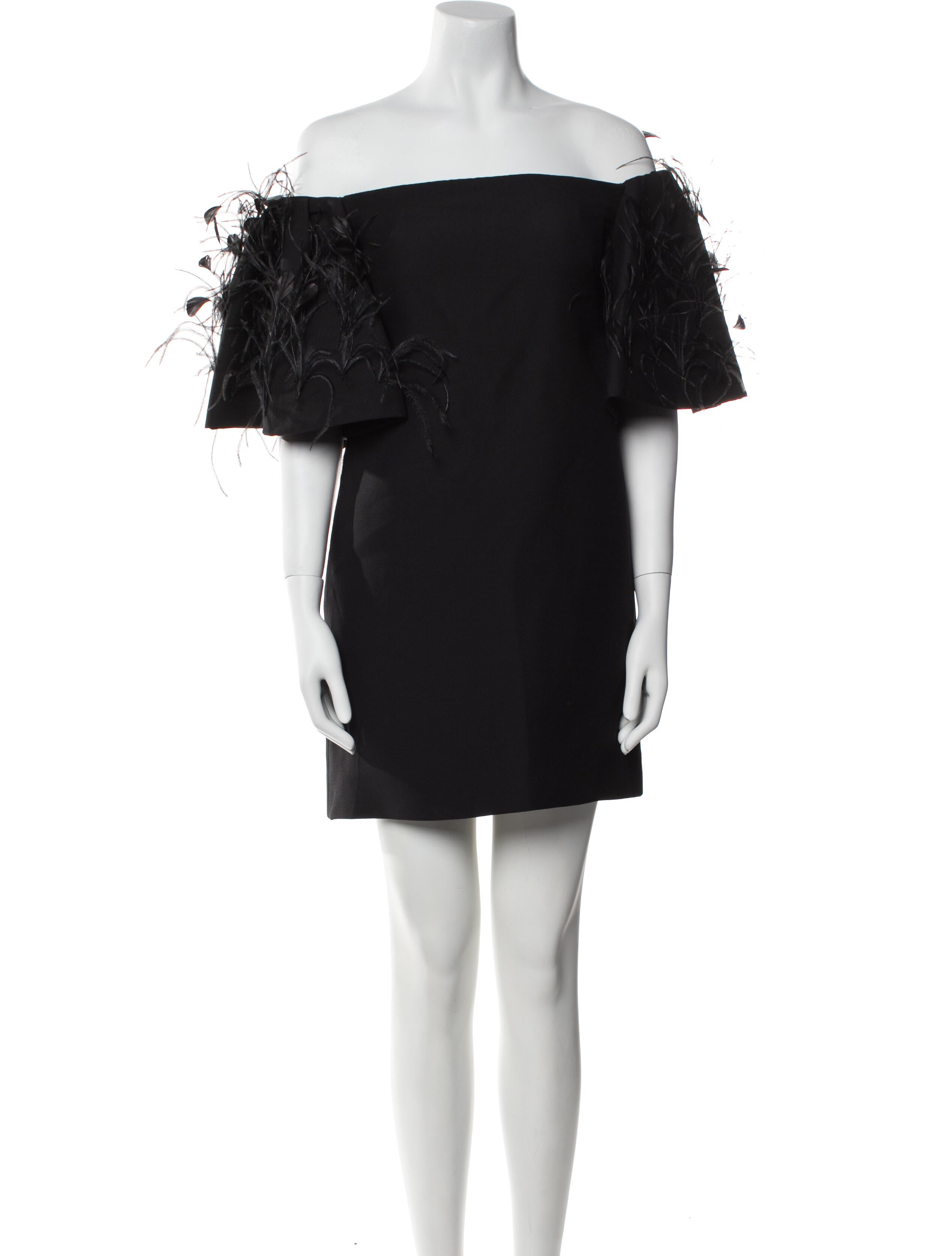 Valentino Off-The-Shoulder Mini Dress