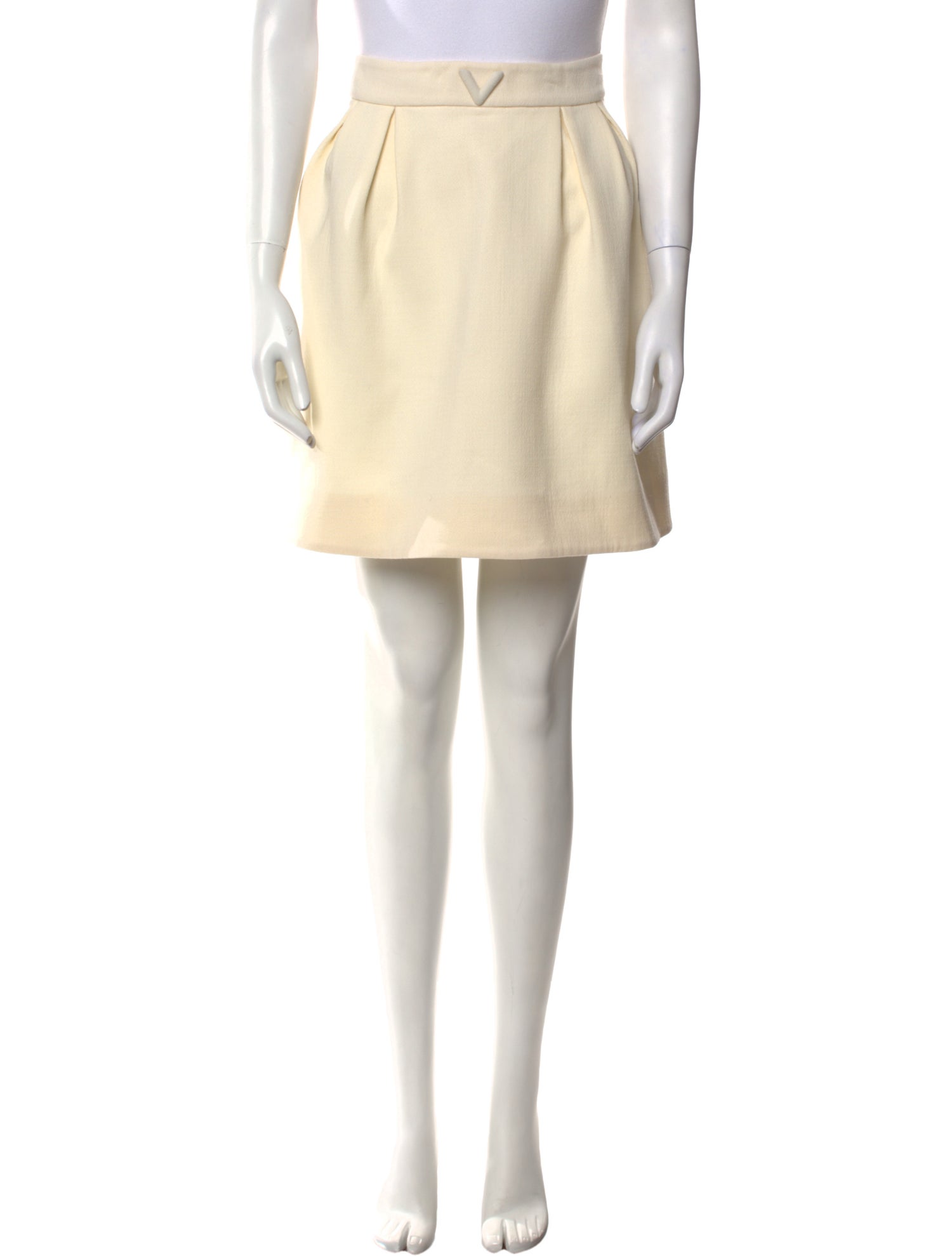 Valentino Wool Mini Skirt