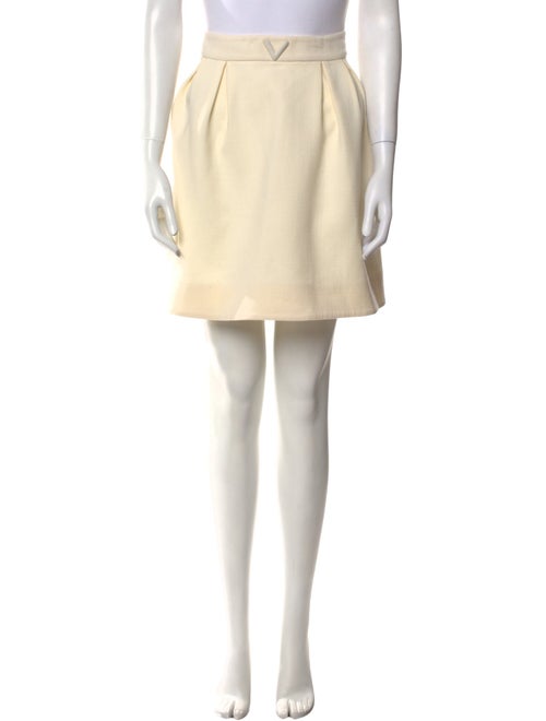 Valentino Wool Mini Skirt