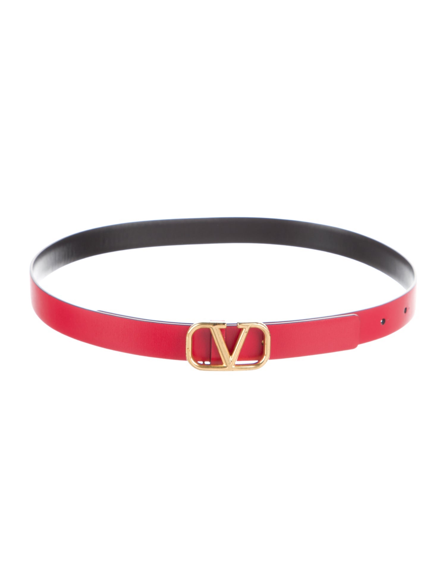 Valentino Skinny Leather Belt Kit