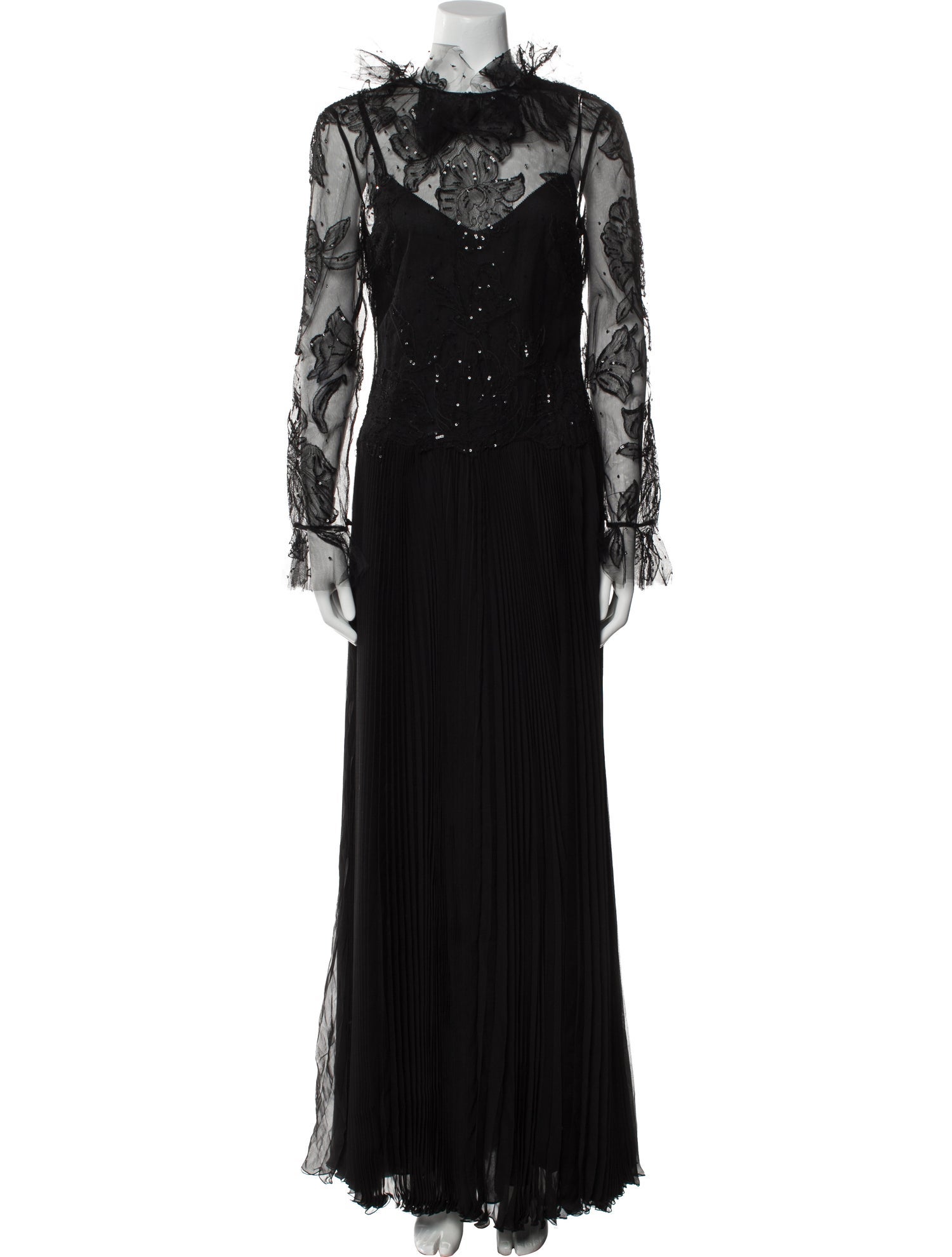 Valentino Silk Long Dress w/ Tags