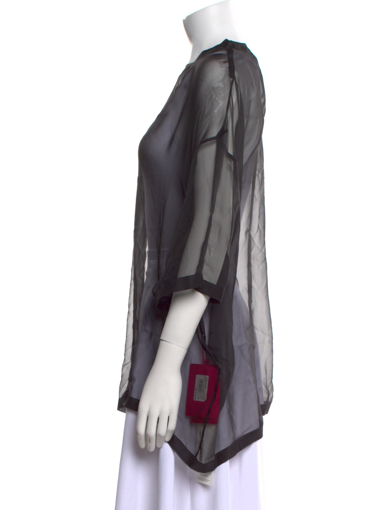 Valentino Silk Crew Neck Blouse w/ Tags