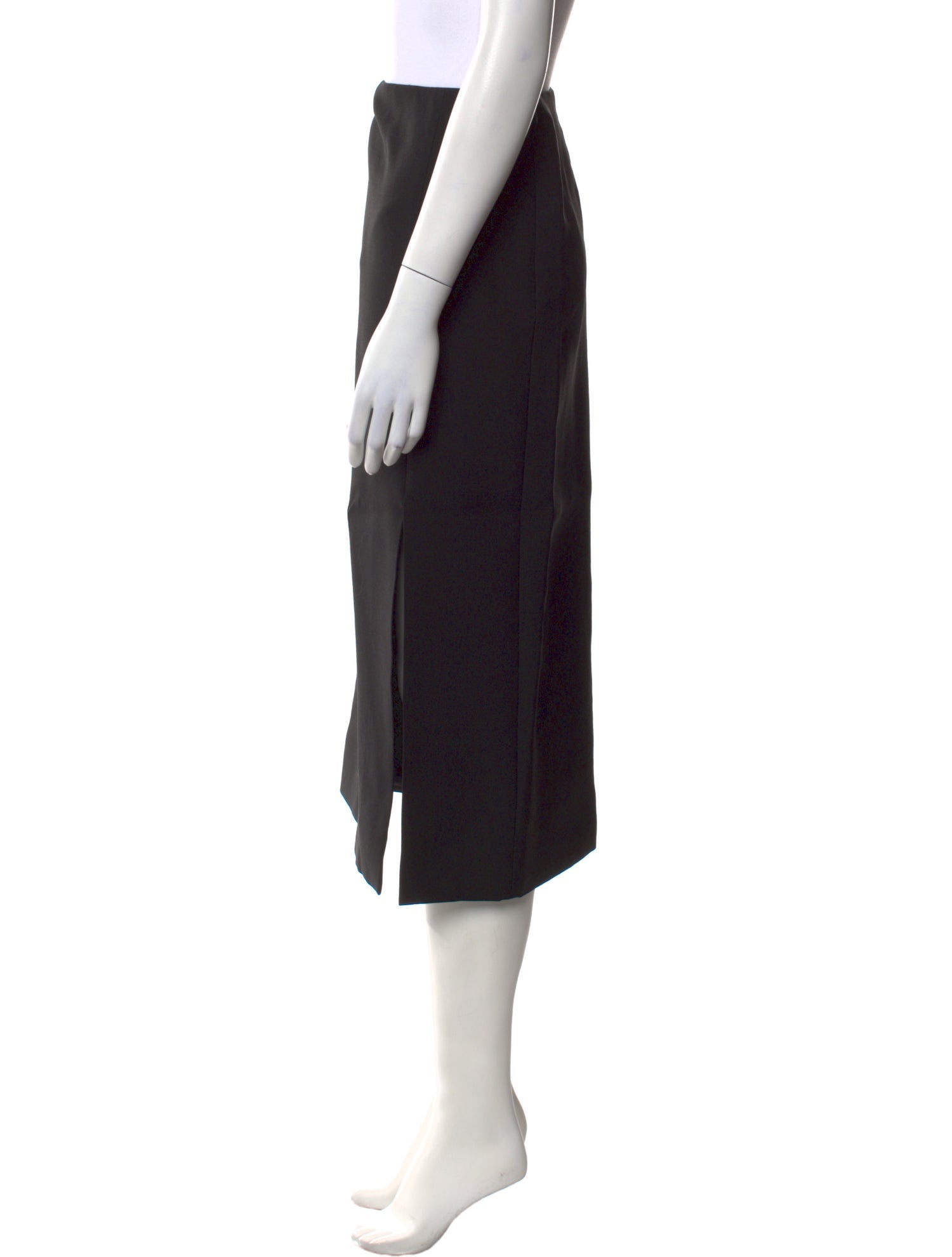 Valentino Virgin Wool Midi Length Skirt