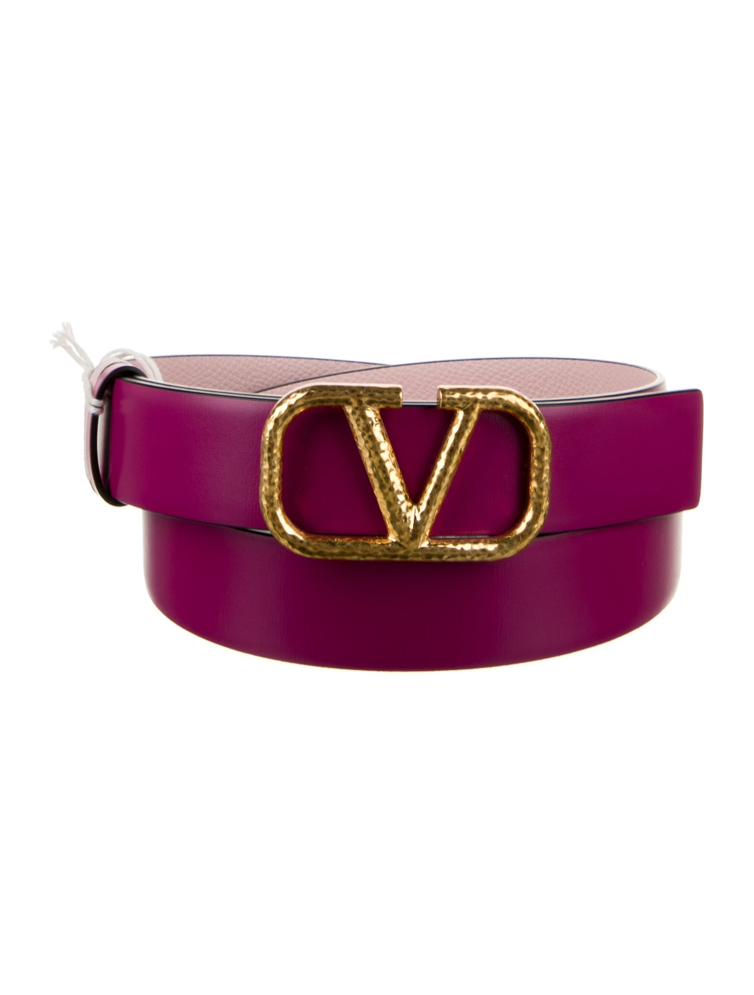Valentino Vlogo Leather Belt