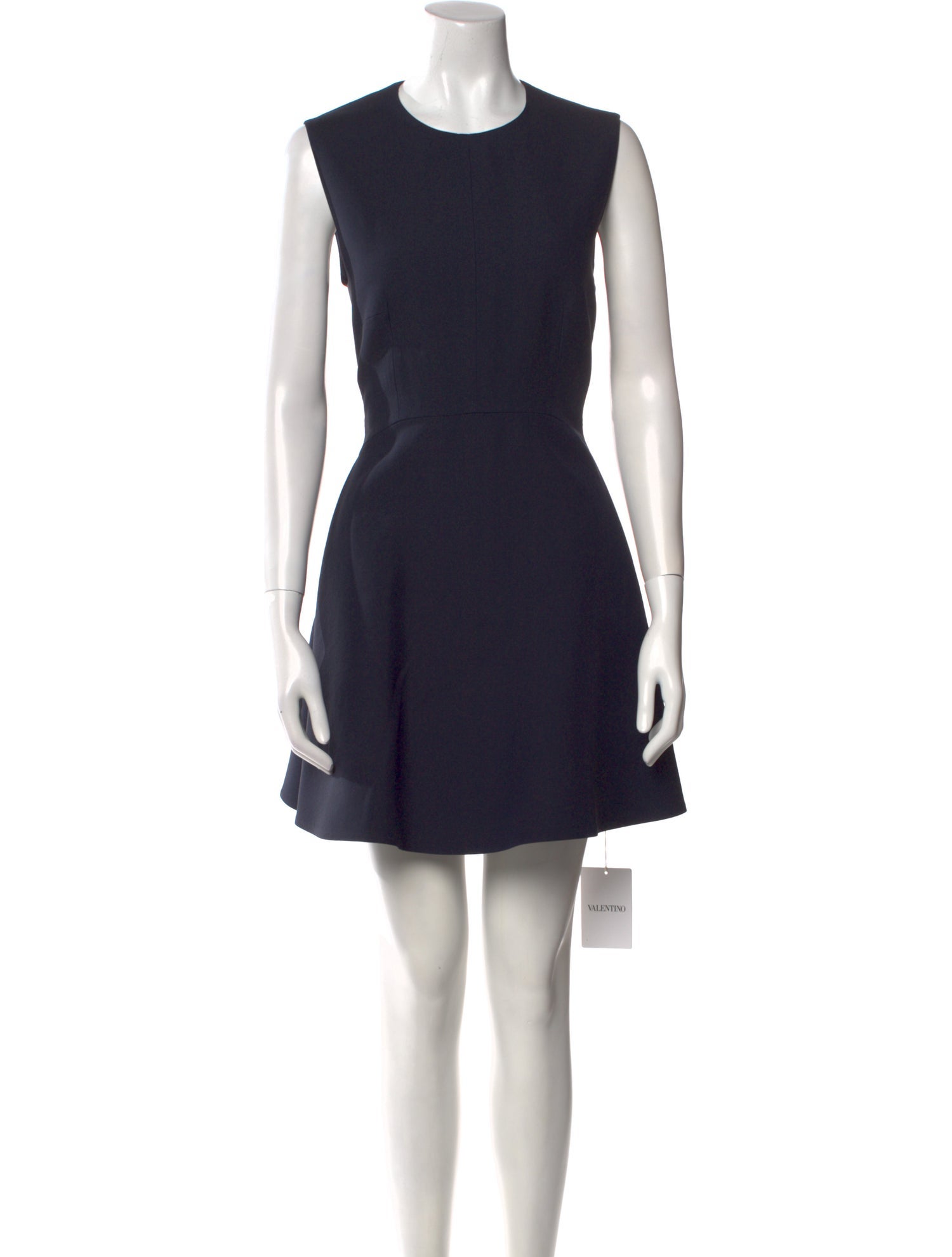 Valentino Virgin Wool Mini Dress w/ Tags