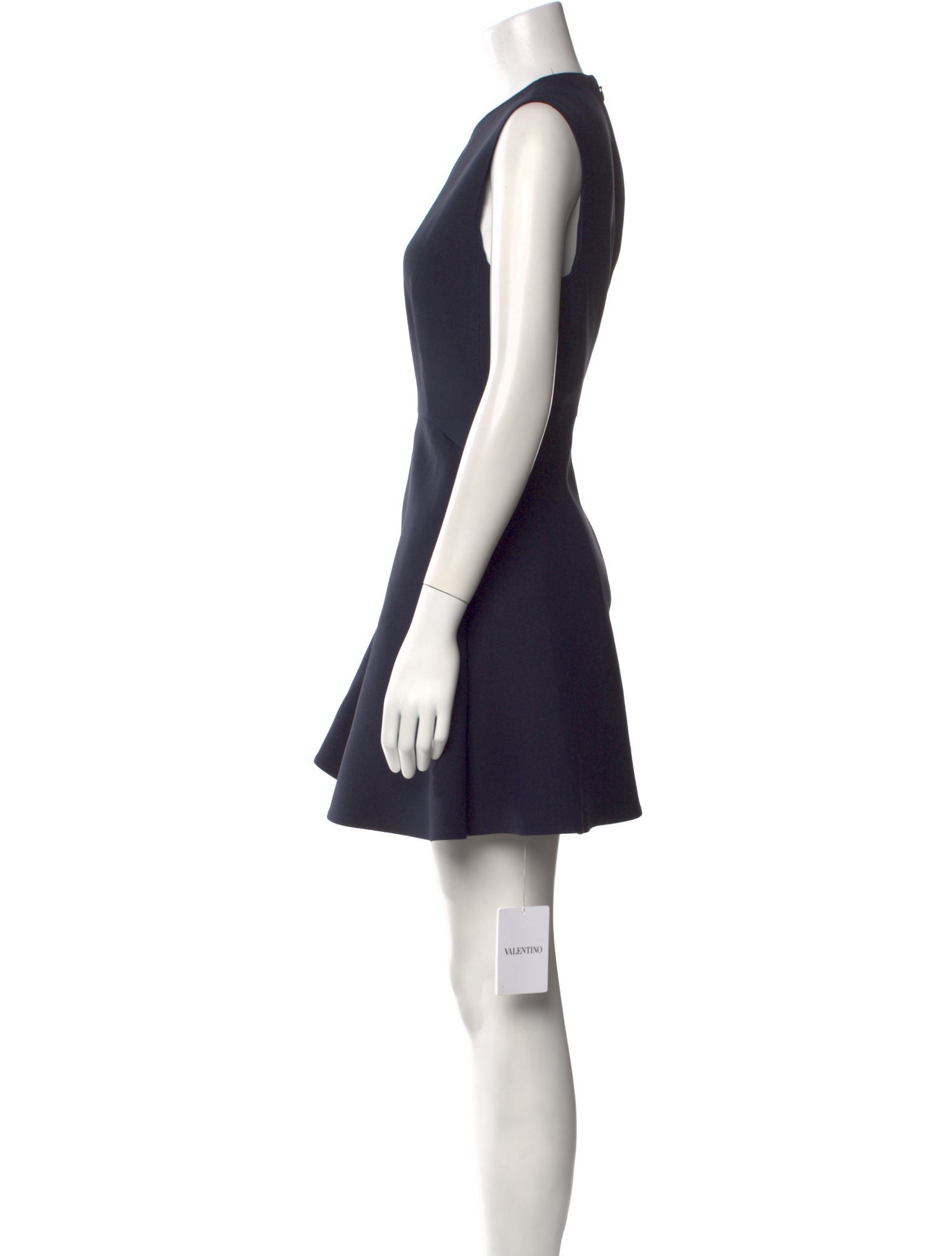 Valentino Virgin Wool Mini Dress w/ Tags