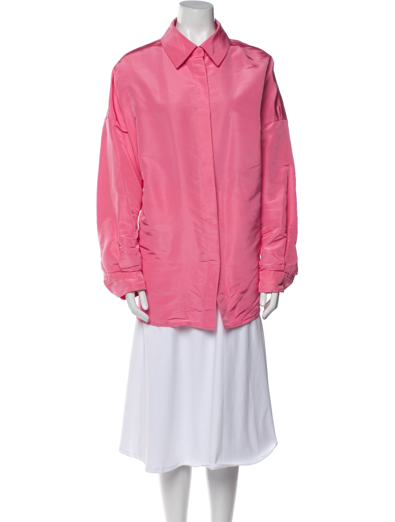 Valentino Silk Utility Jacket