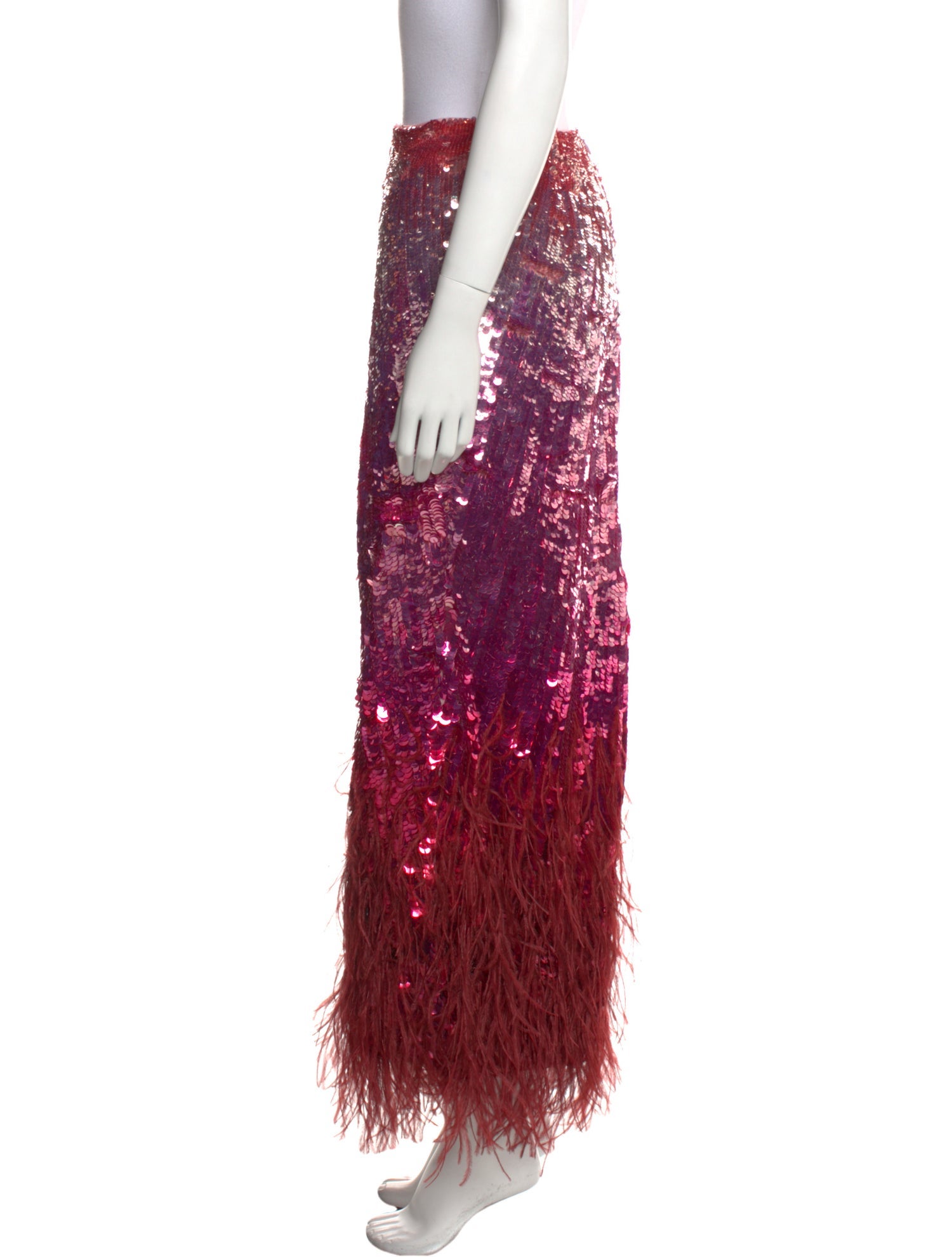 Valentino Sequin Embellishments Midi Length Skirt w/ Tags