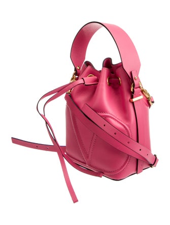 Valentino Leather Bucket Bag